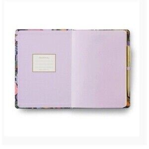 BRAND NEW Rifle Paper Co. Floral HC Journal Ruled Pages w/ Gold Ballpoint Pen
